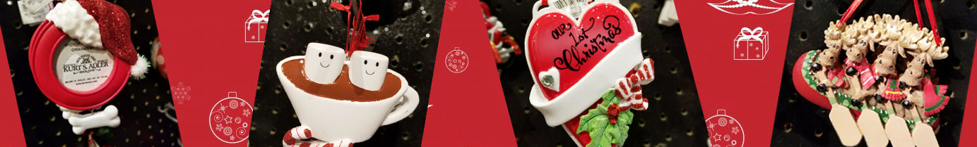 Personalized Ornaments Banner