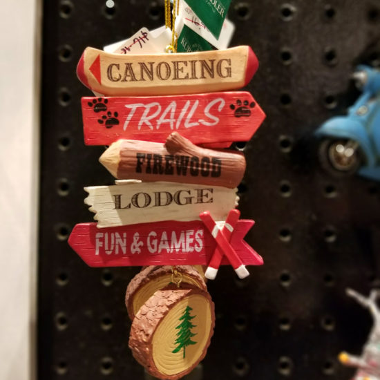 Hiking Ornaments