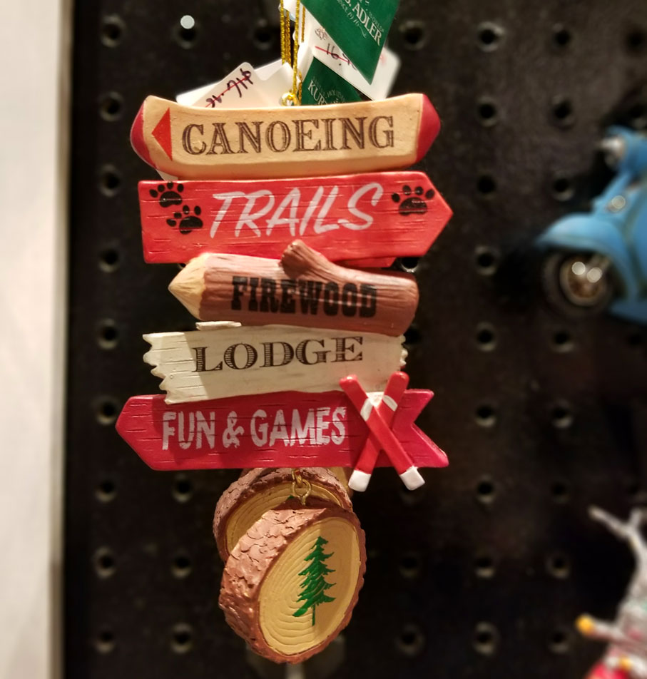 Hiking Ornaments