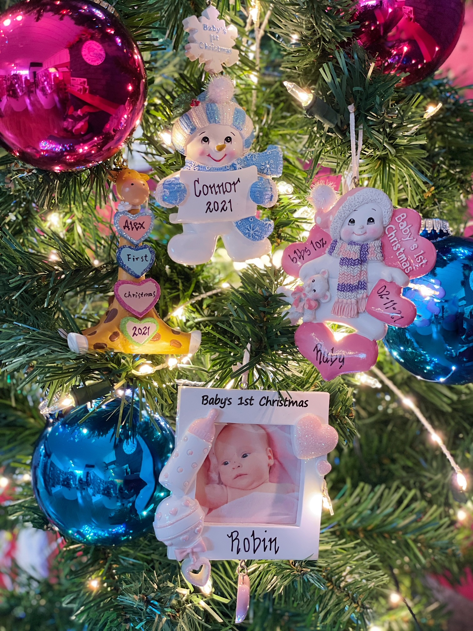 Baby's First Christmas Ornaments