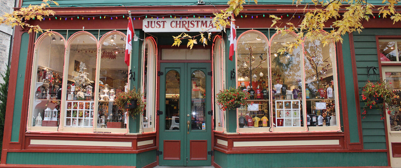 Just Christmas Store Front