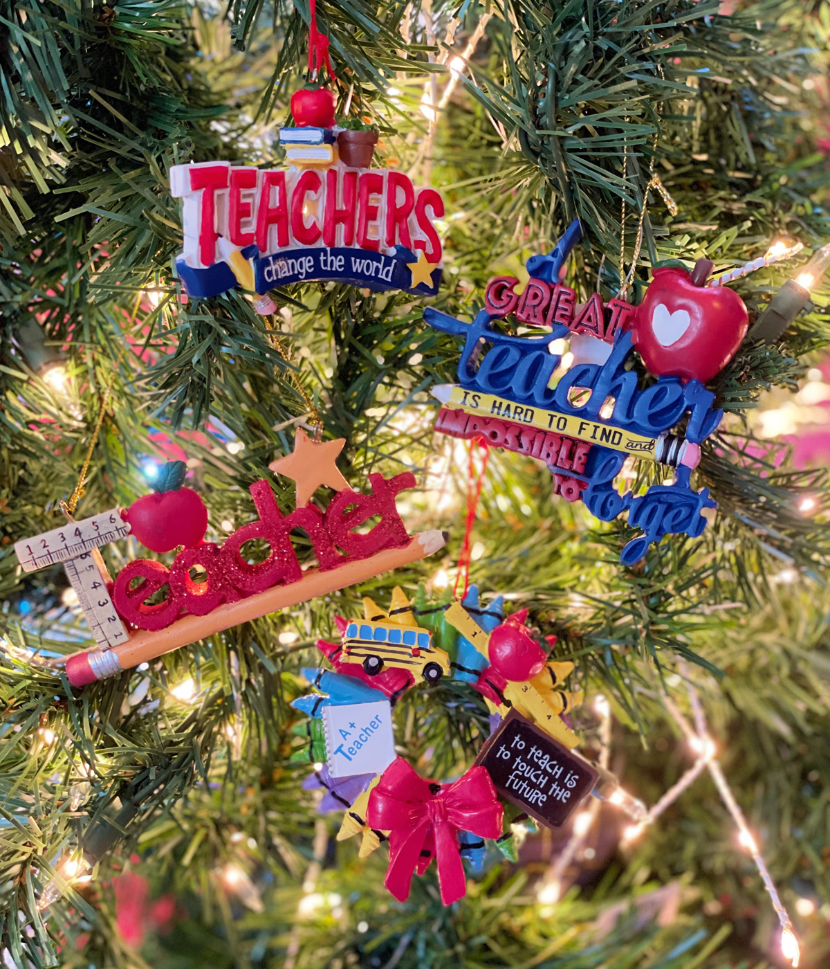 Teacher Ornaments