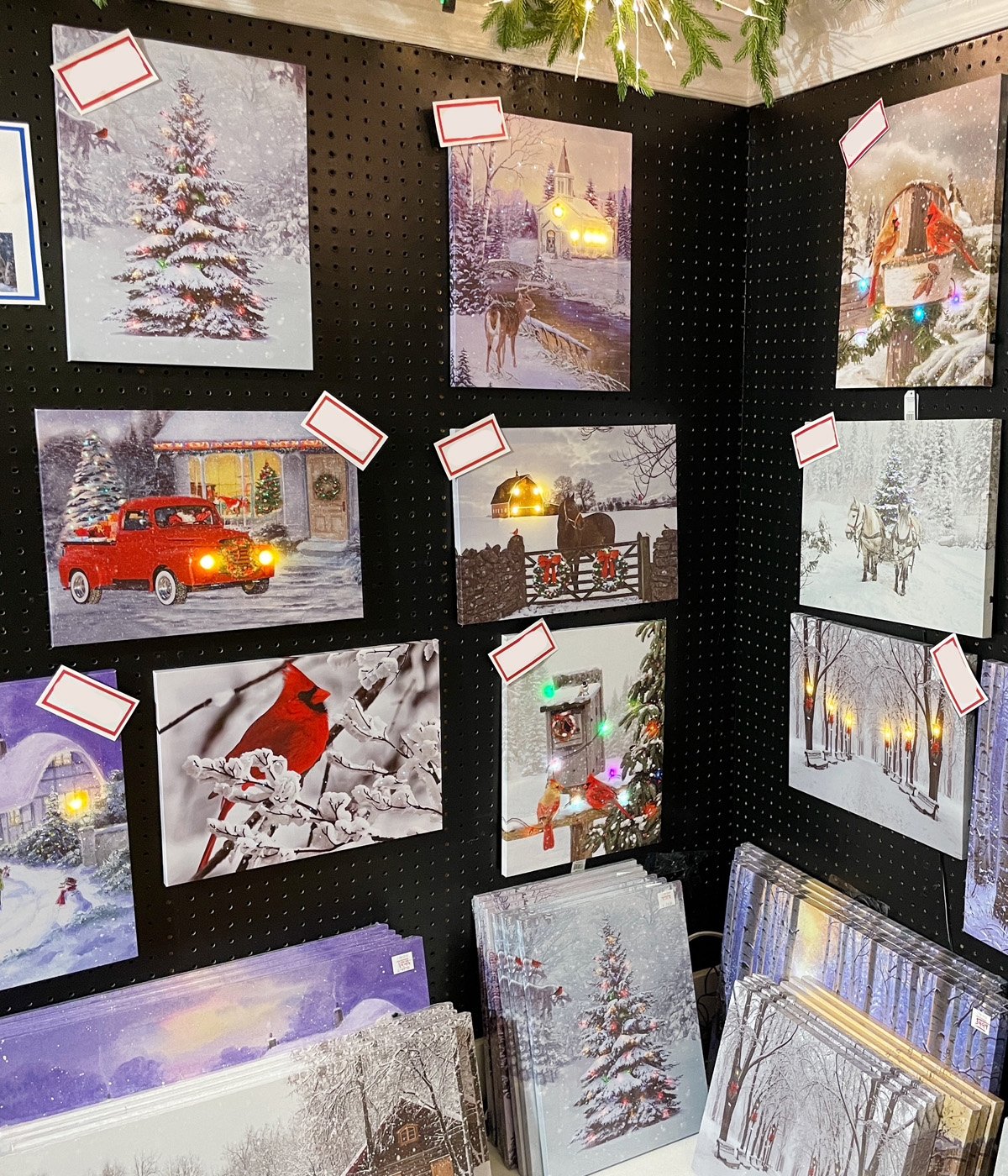 Beautiful LED wall art that will bring Christmas cheer to your home
