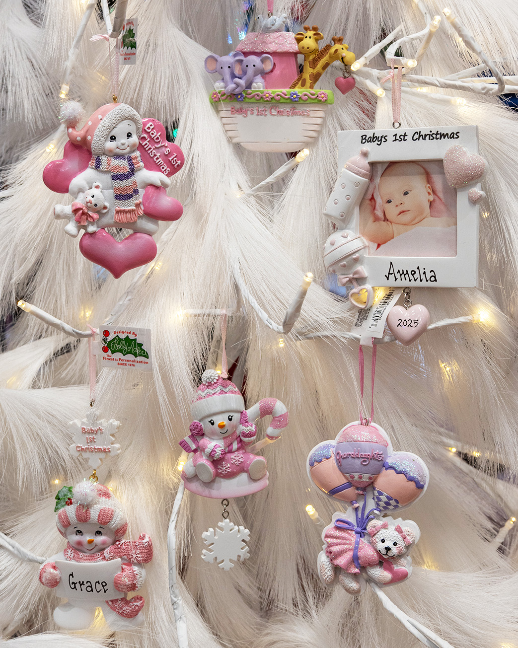 Baby Girl Ornaments