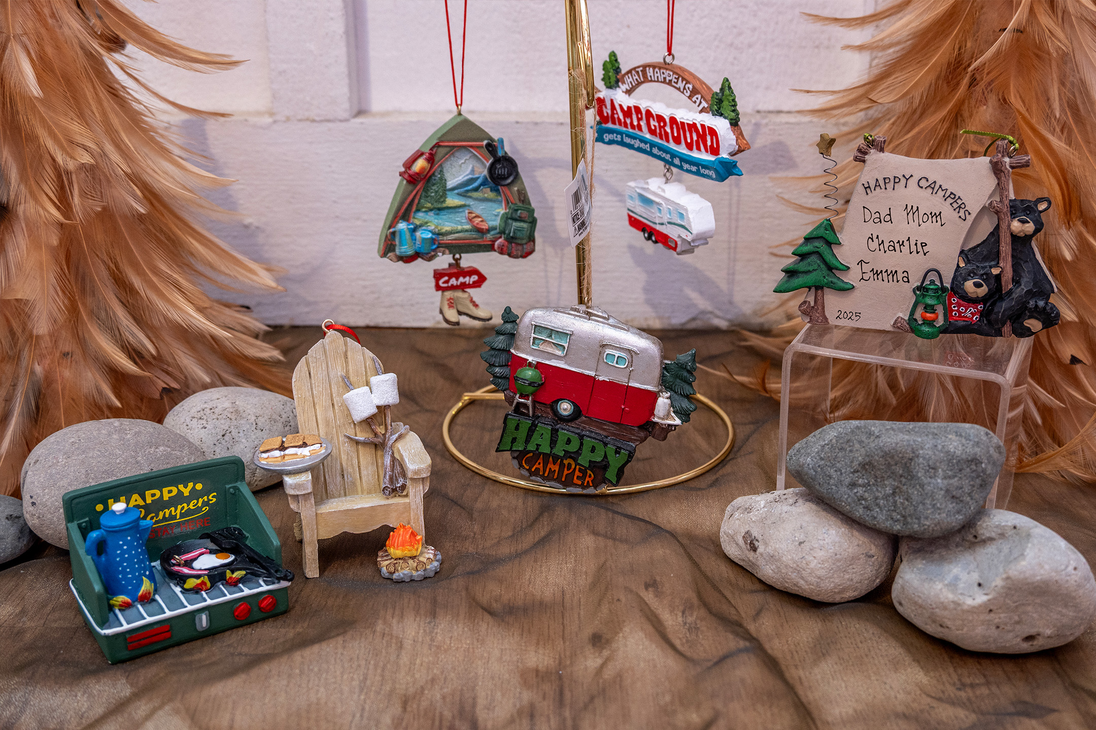 Camping Ornaments