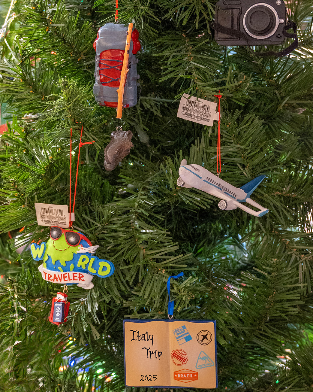 Travel Ornaments