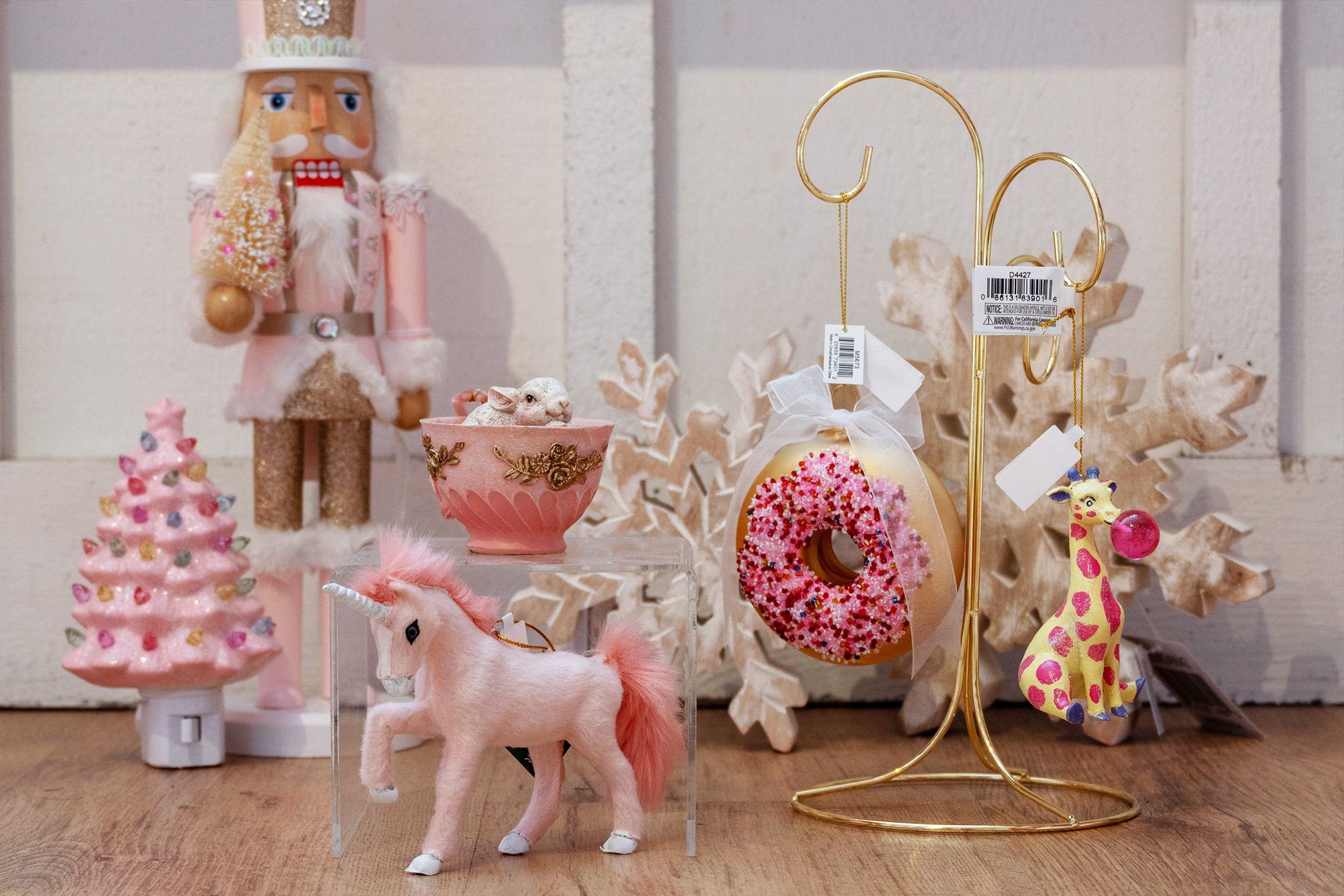 Pastel Ornaments with horse