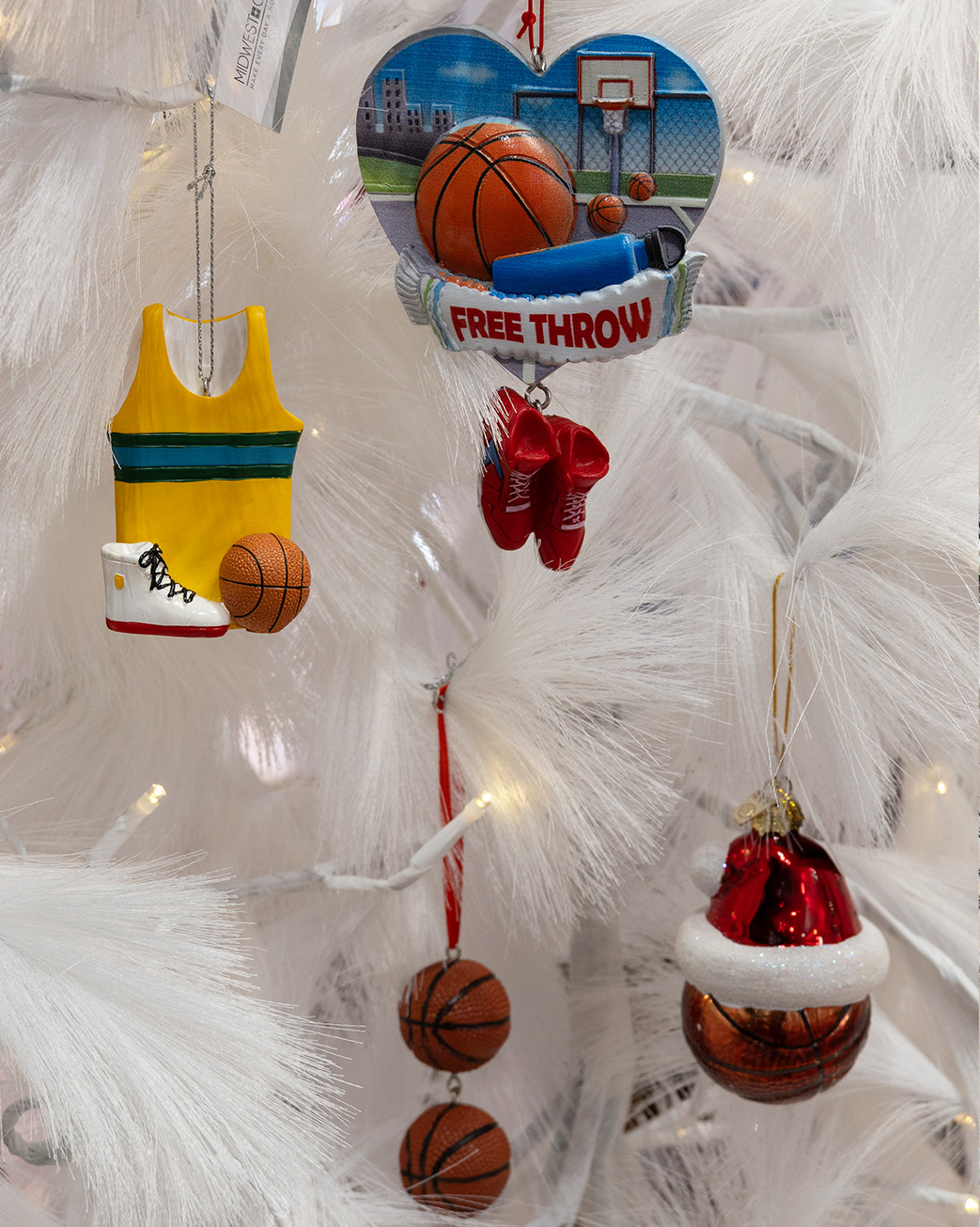 Basketball ornaments