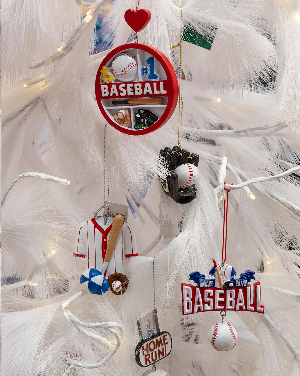 Baseball ornaments