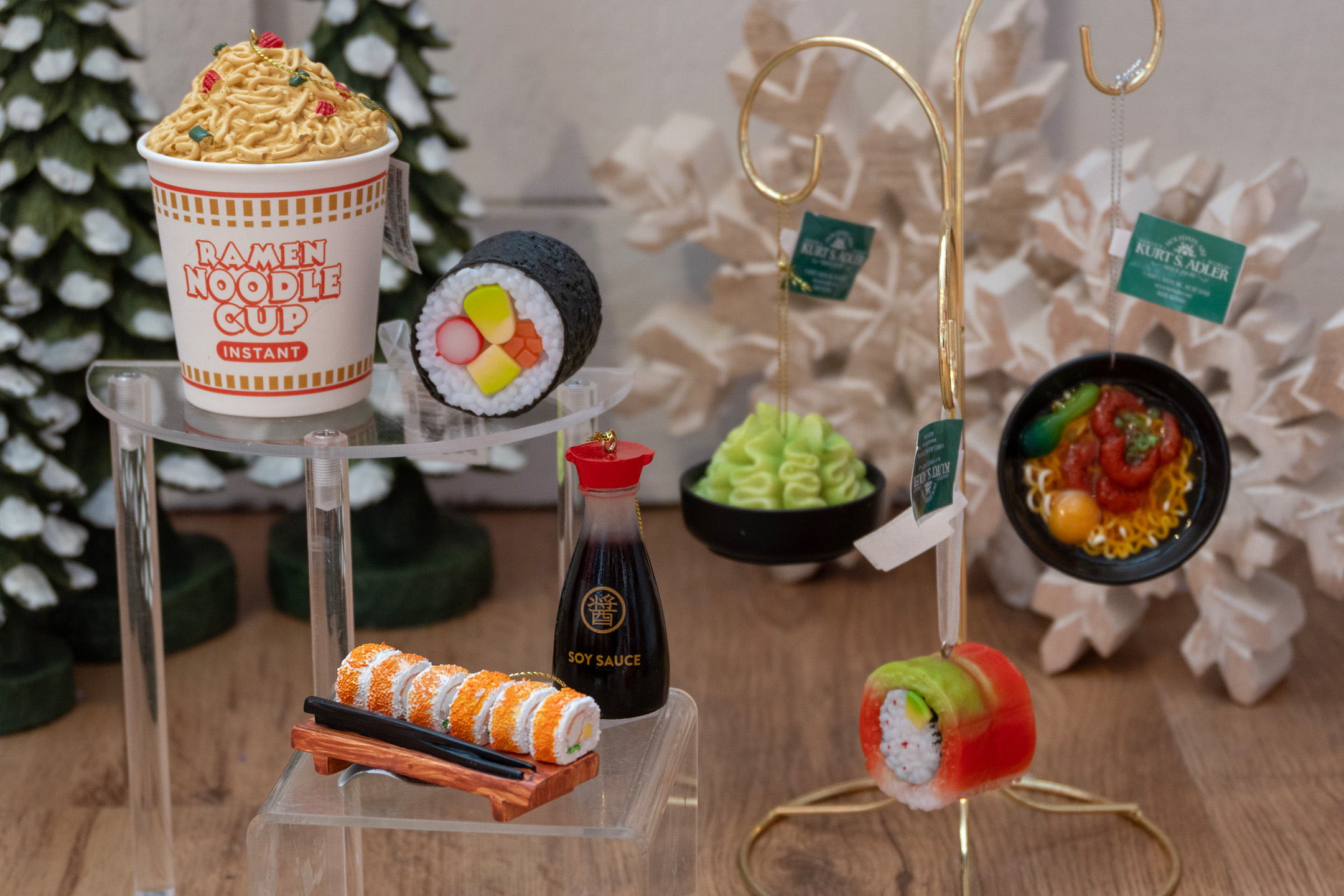 Sushi Ornaments